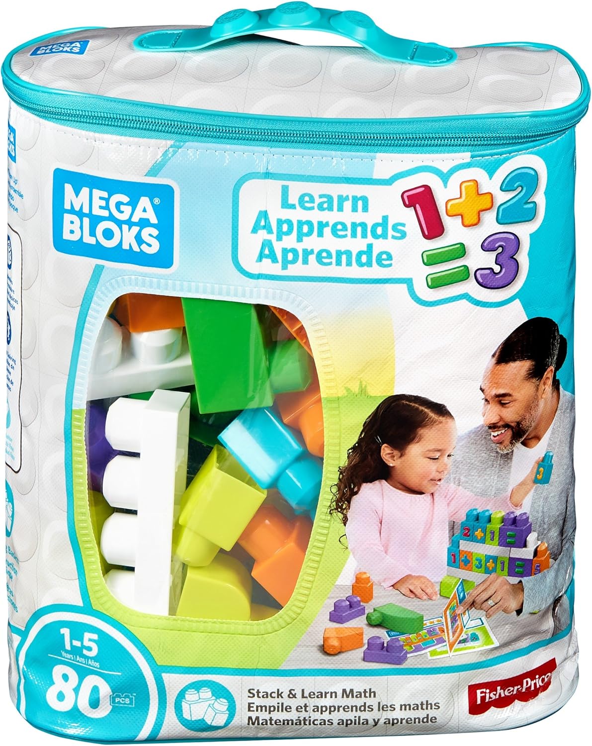 Mega Bloks Building Basics Stack & Learn Math (FLX72)