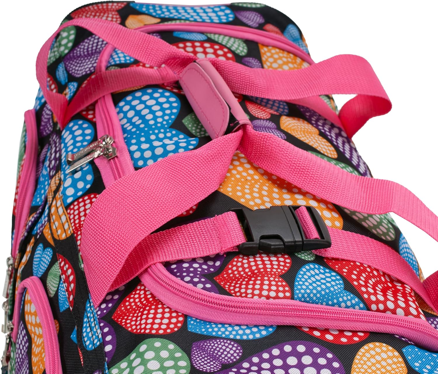 Rockland Rolling Duffel Bag, NEWHEART, 22" - Image 6