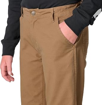Carhartt Boys Rugged Flex Canvas Work Utility Pants