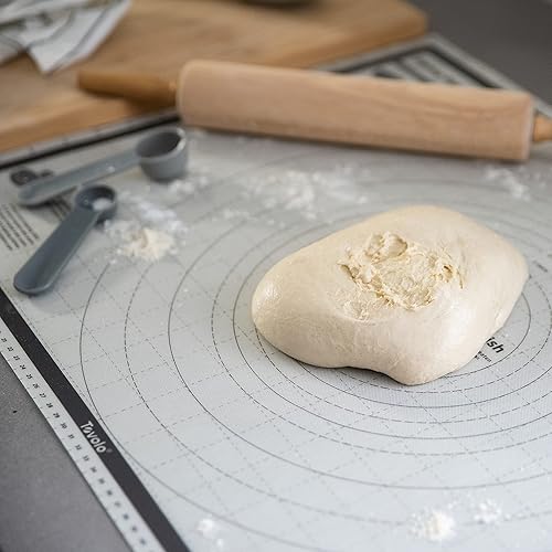 Miniatura 7 de Tovolo TrueBake Sil - Alfombrilla de pastelería con marcas de referencia para hornear, preparación de alimentos y comidas, cocinar y más de 25 x 18