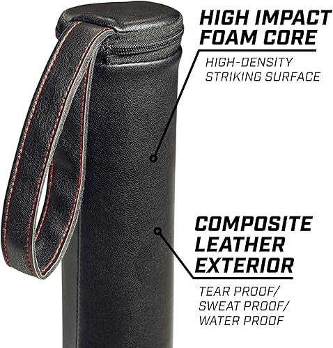 Miniatura 3 de GoSports SpeedStix - Paquete de 2 palos de contacto acolchados para artes marciales mixtas y deportes, color negro