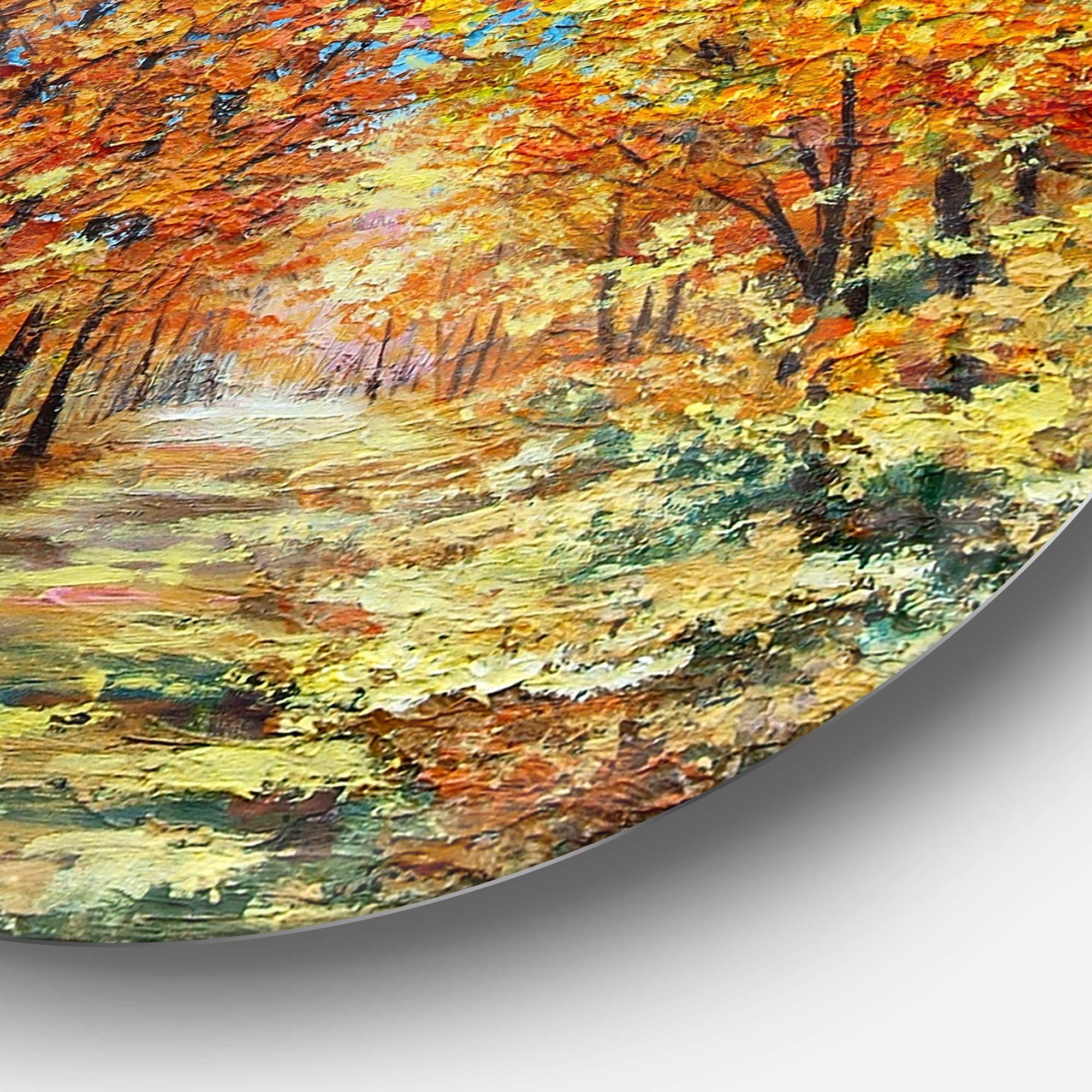 Designart MT6227-C11 Bright Day in Autumn Forest Landscape