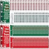 Tenceur 48 Set Christian Ballpoint Pens with Cards Jesus Religious Pen with Christmas Inspirational Cards for Christmas Teacher Women Men Colleague Coworker Office Favors