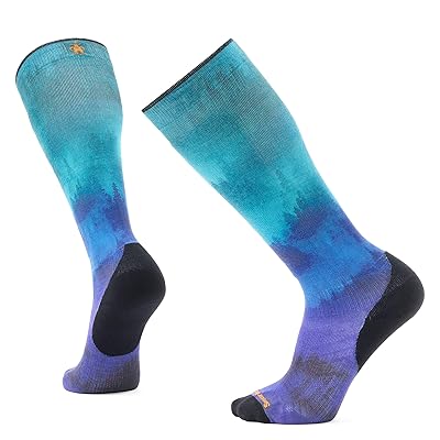 Smartwool Ski Targeted Cushion Compression Print Over The Calf Socks Men