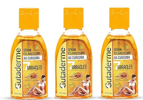 Suero corporal iluminador de piel de cúrcuma (paquete de 1, 1.7 fl oz)