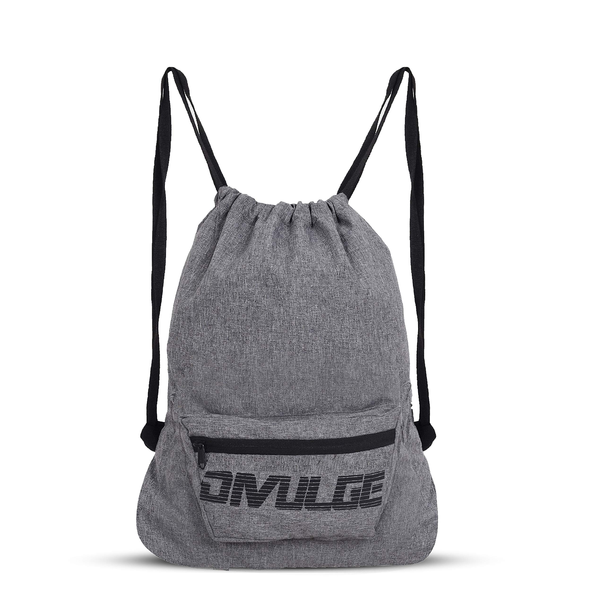 Thunder Drawstring Daypack bag, Sports bag, Gym bags With Zip pocket (16 L Backpack)-image-8