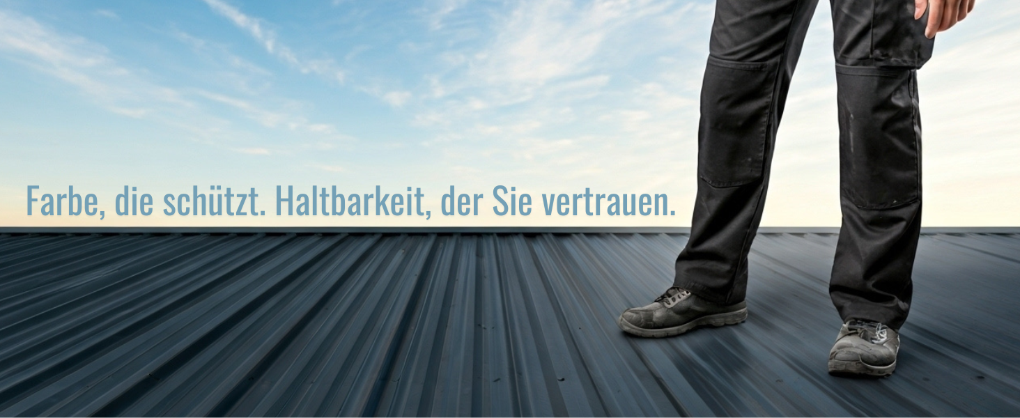 Level+46 Dachfarbe – 12 Kg, Ziegelrot, Flexible Polymermembran, Wetterbeständig & Hochdeckend, Für Dachsanierung