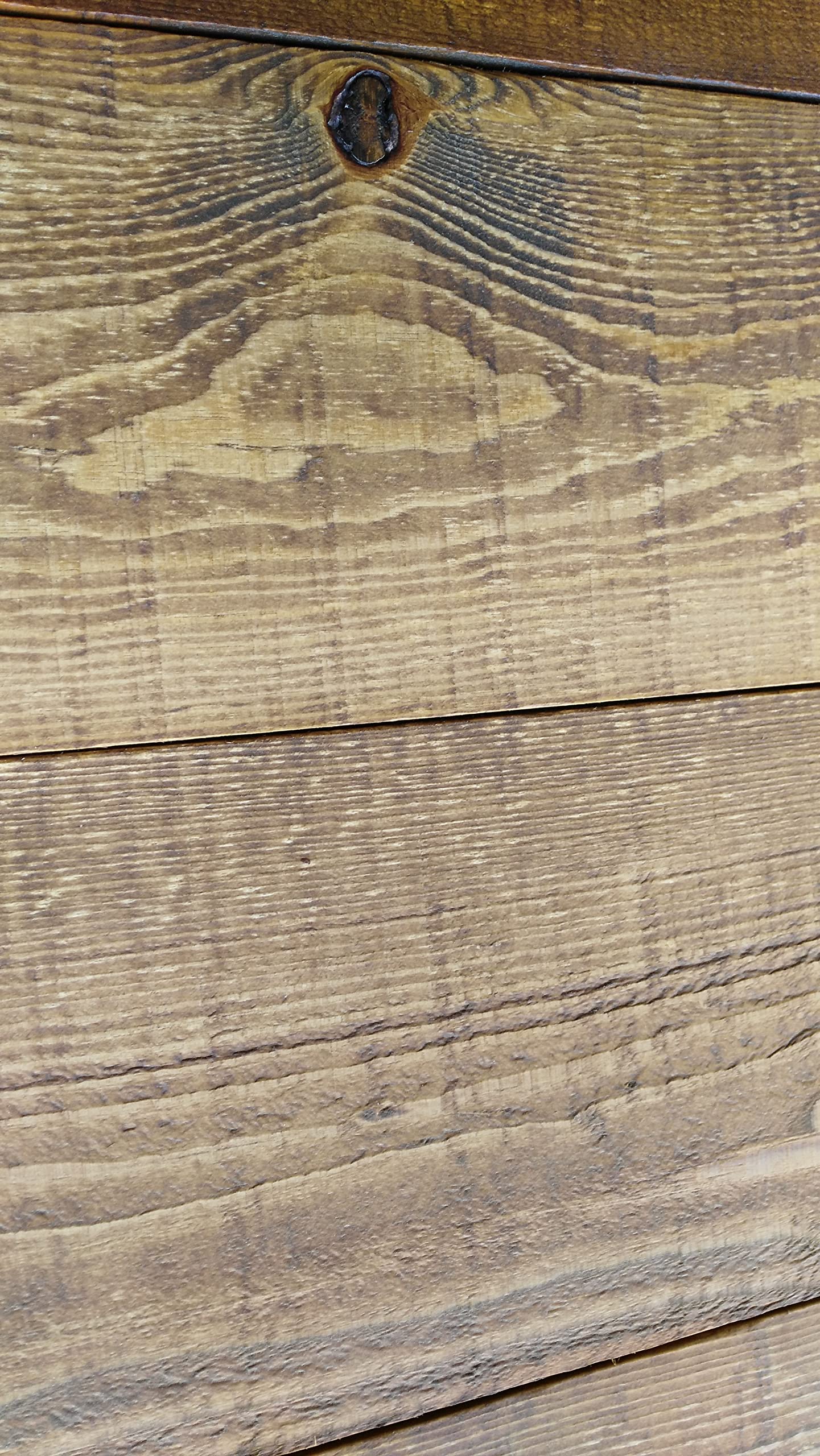 2 Unidades de Tabla Rústica de Madera Natural Envejecida color Roble - 2,25 metros de largo - 20 cm de ancho - 2,5 cm de grosor