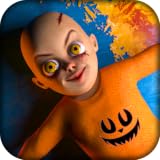 múltiples tareas locas. de miedo bebé horror amarillo simulador juego bebé malvado escapar 3d casa embrujada