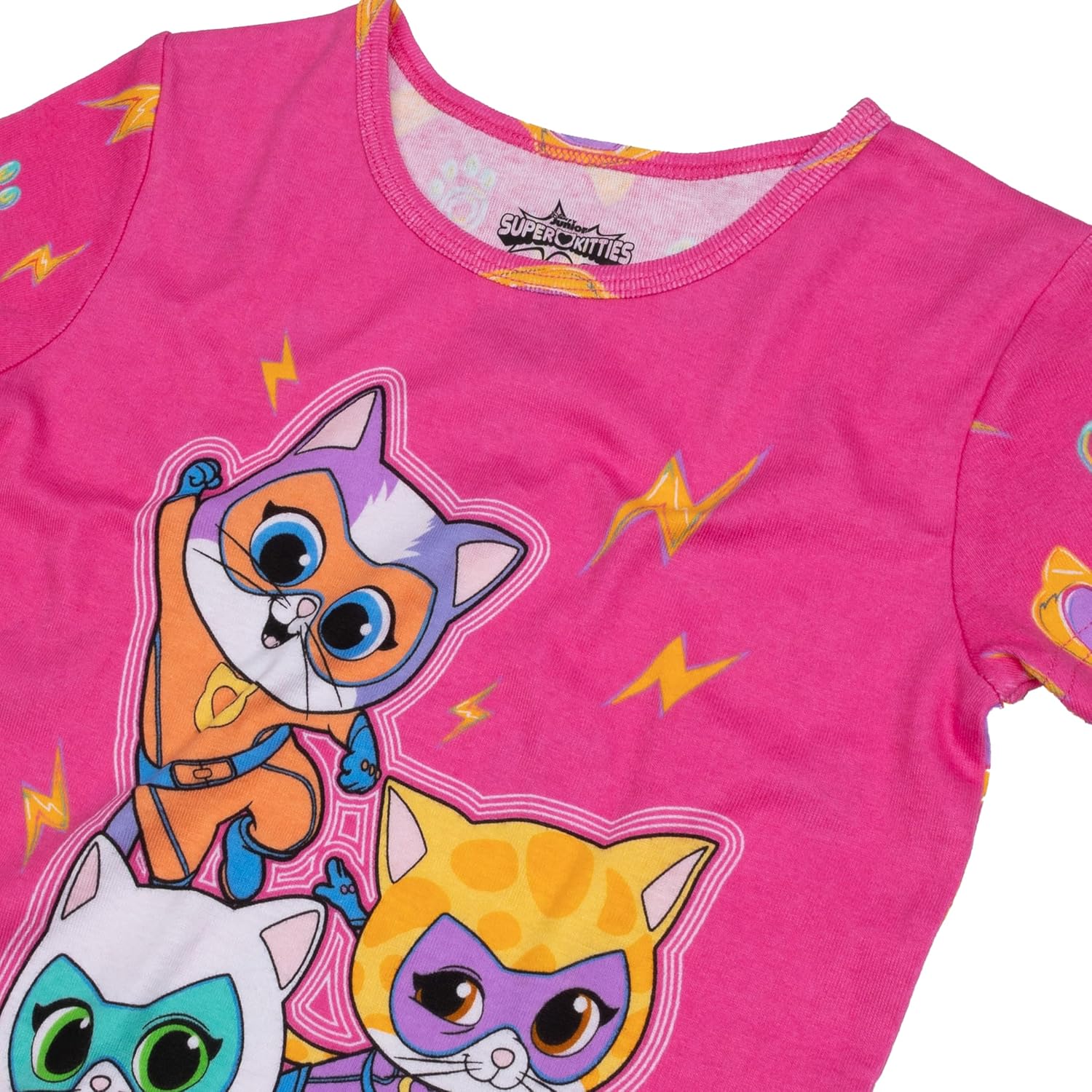 Disney Girls' 2-piece Snug-fit Cotton Holiday Matching Pajama Set, Soft & Cute for Kids