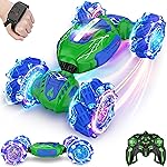 Remote Control Car, Gesture Sensing RC Stunt Car, 4 WD Transform Off Road for Rotating, 2.4Ghz Hand Controlled Remote Control Twister Cars, RC Cars for Kids Boys Girls Toy Gift Age 8 9 10 11 12 yr