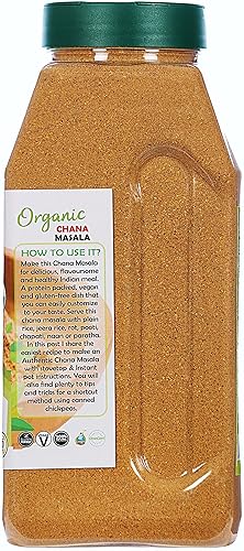 Vista 32 de Rani Organic Chana Masala (mezcla de garbanzo curry de 9 especias) Tarro PET de 3 onzas (3.00 oz) ~ Todo natural Vegano Apto para gluten Sin