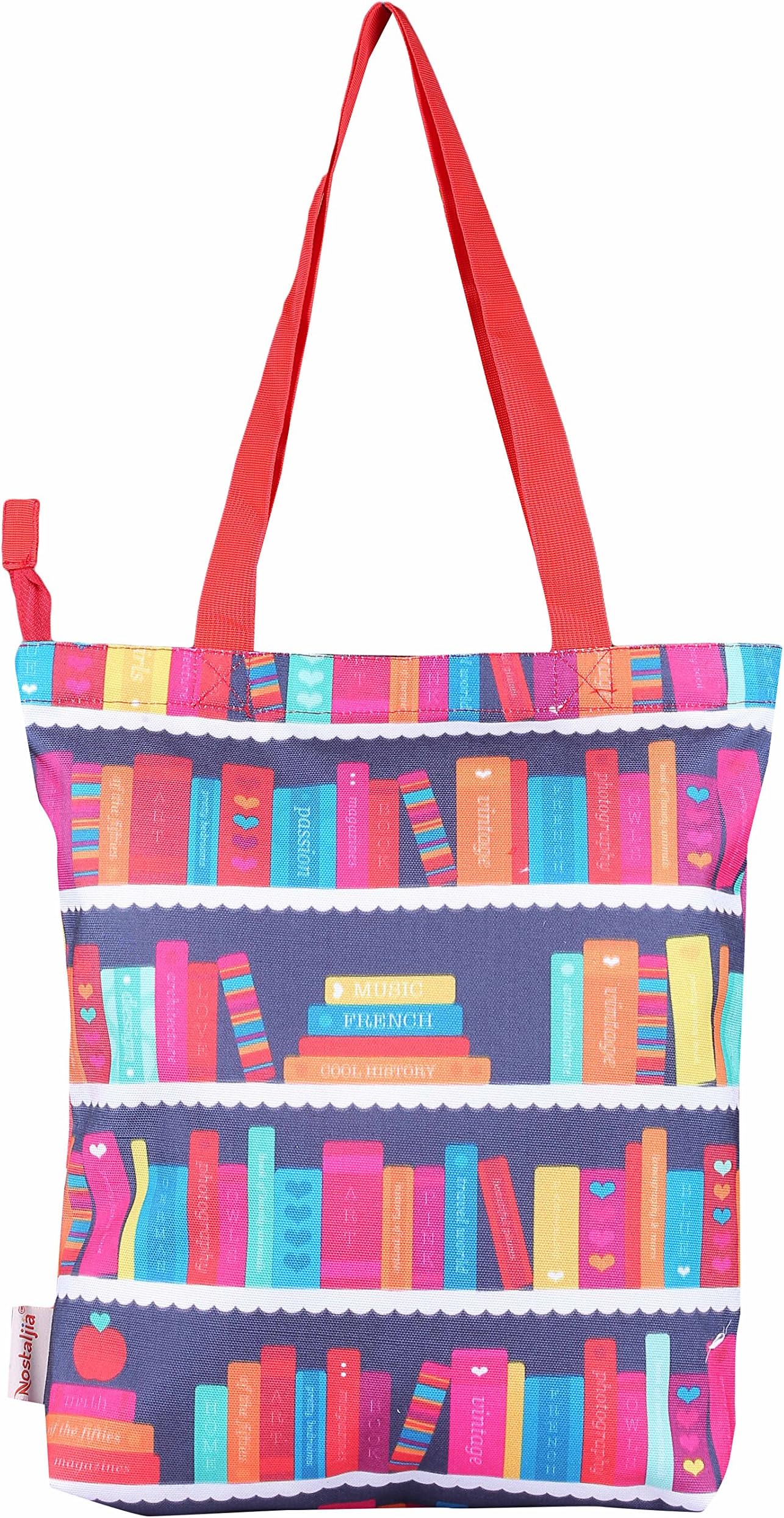 Nostaljia Girl's Tote Bag(Multi Color,1Ntb038)