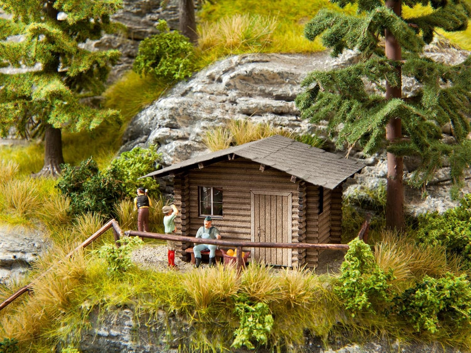 Noch 14634 Forest Lodge N Scale Model Kit
