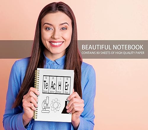 Miniatura 7 de Cuaderno para profesores, diario para profesores, regalos para profesores, 5.5 x 8.3 pulgadas