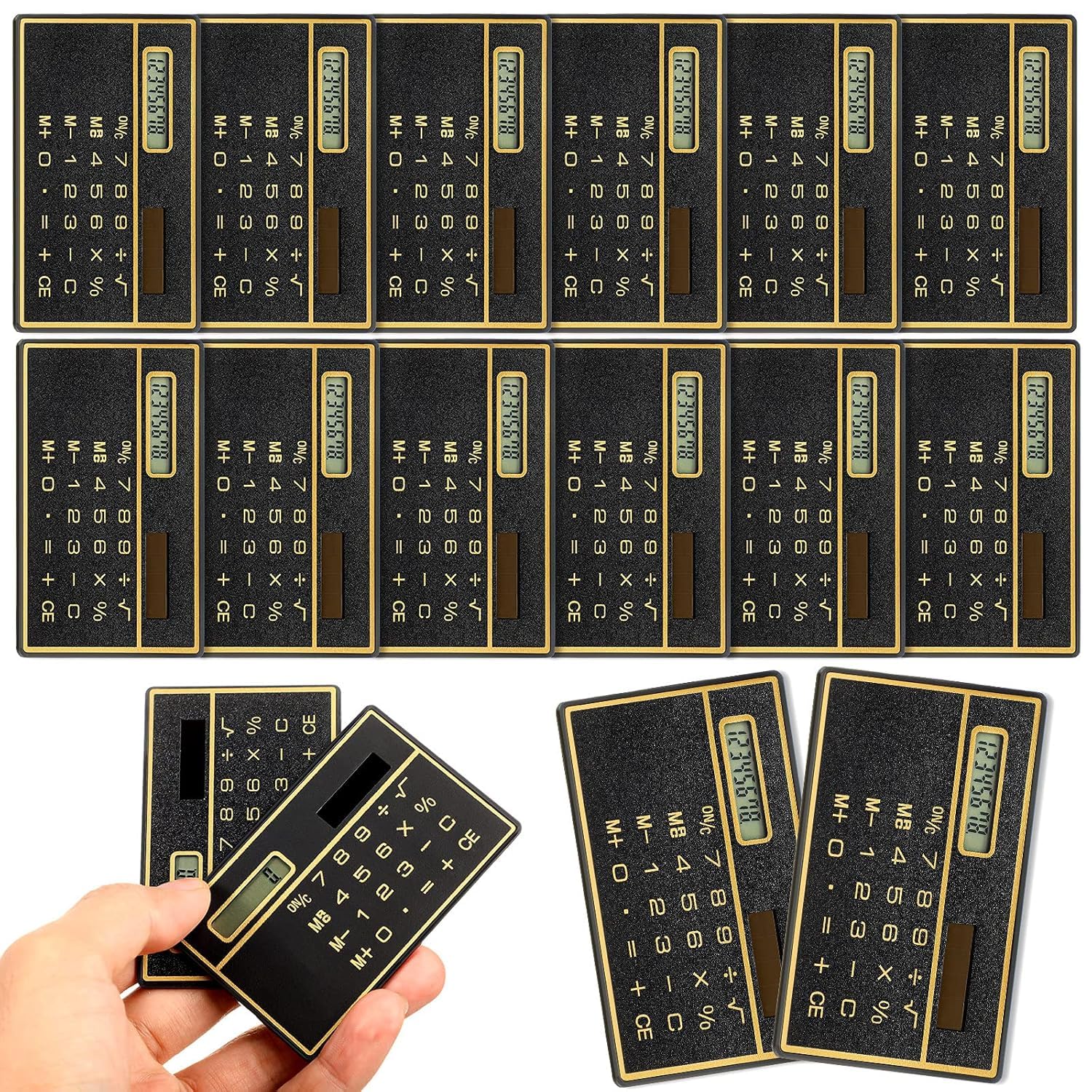 1 Pieces 8 Digits Thin Pocket Calculator...