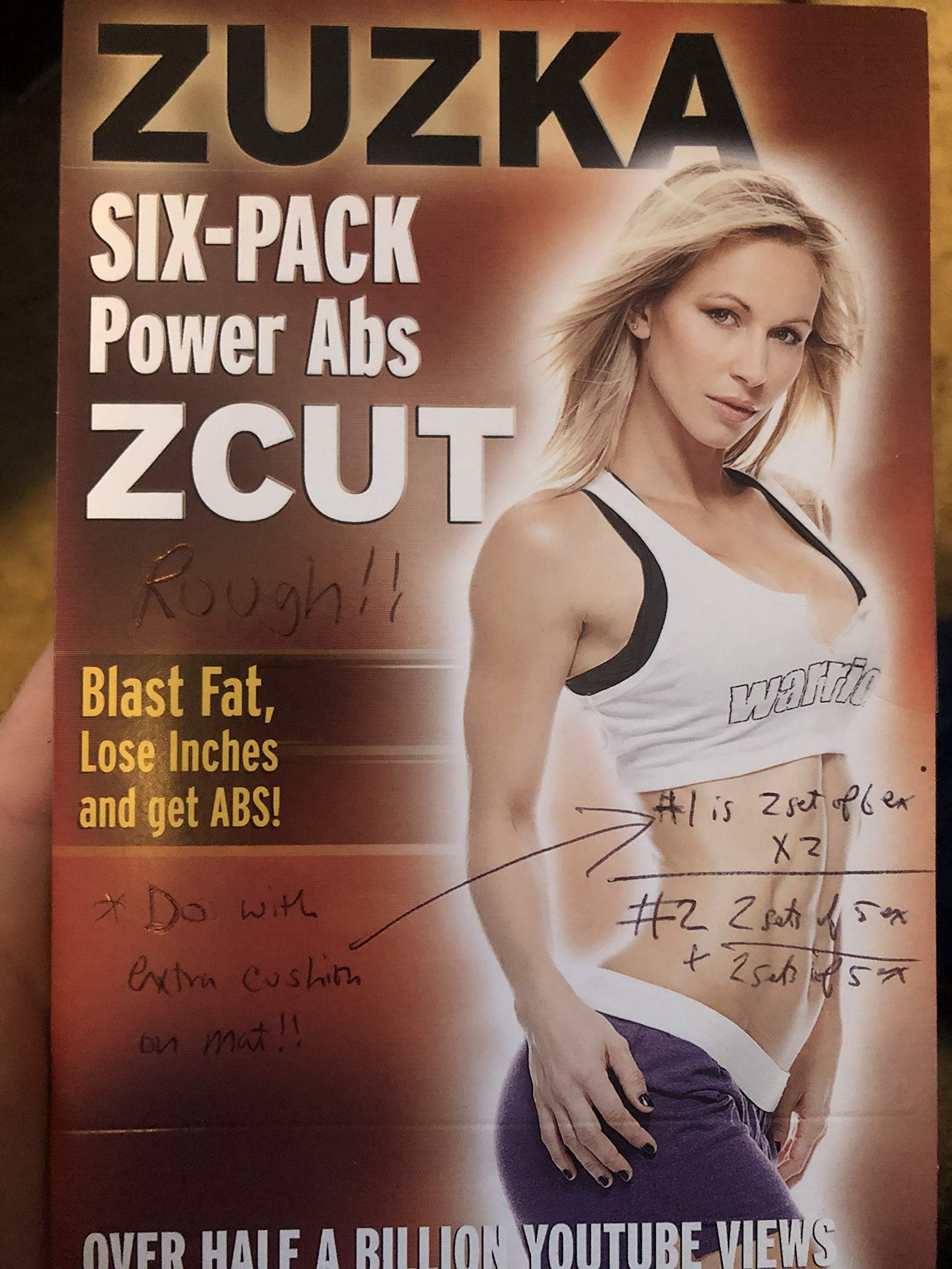 Zuzka ZCUT Six-Pack Power Abs DVD