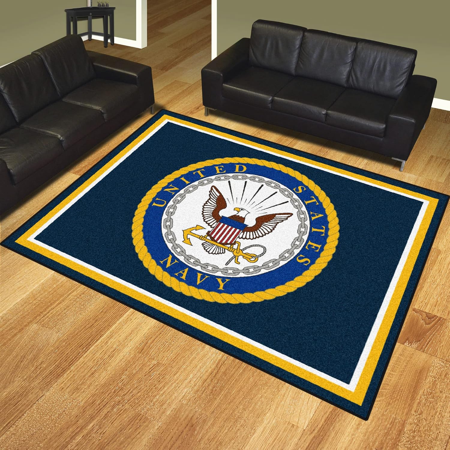 FANMATS 17441 Navy Rug