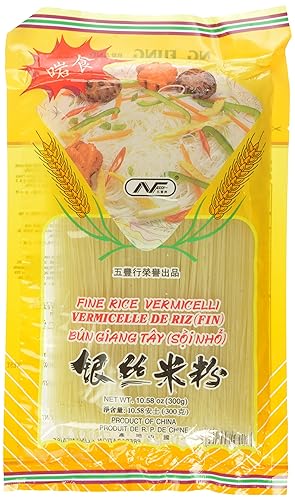NG Fung Jiangxi Rice Stick - Fideos instantáneos, 10.5 onzas (paquete de 6)
