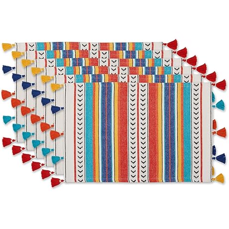 DII Caliente Collection Fiesta Placemats