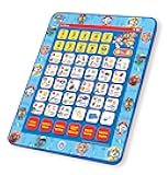 Paw Patrol, Educational Bilingual English/Spanish Interactive Learning Tablet, Toy to Learn Alphabet, Letters, Numbers, Words, Spelling and Music, Blue, JCPAD002PAi2
