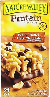 Protein Bars, Peanut Butter Dark Chocolate, 1.42 Ounce, 24 Count
