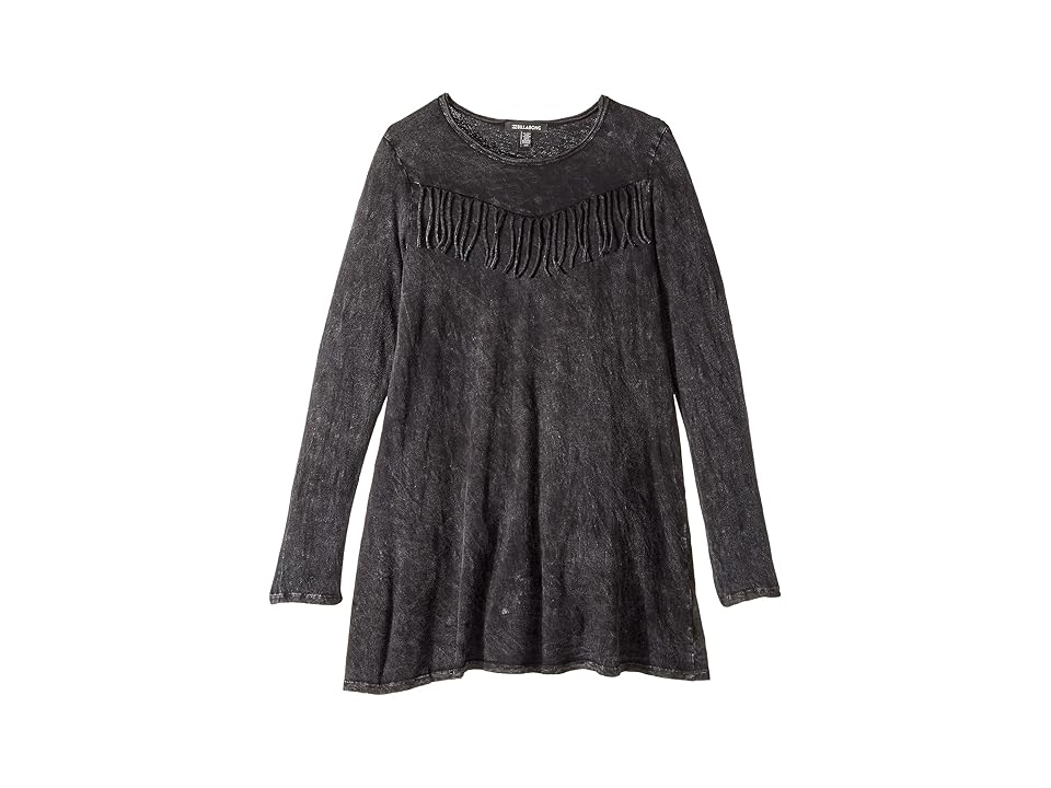 

Billabong Kids Wait Around Dress (Little Kids/Big Kids) (Off-Black) Girl's Dress