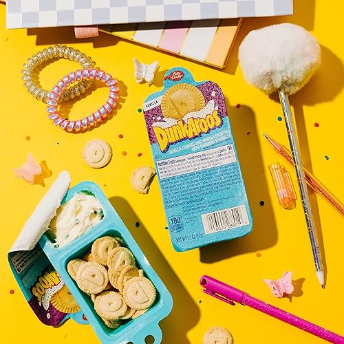 Miniatura 24 de Betty Crocker Dunkaroos - Galletas de vainilla y glaseado de vainilla, 12 unidades (paquete de 3)