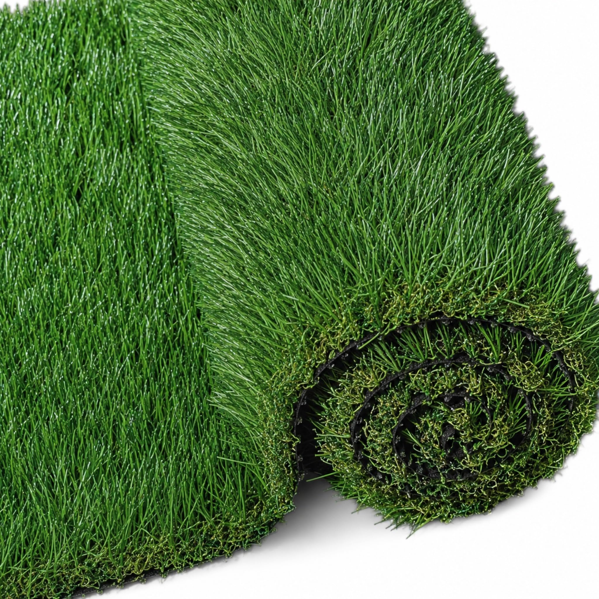 Artificial Grass 40mm & 30mm Pile High | Pet-Friendly Natural & Realistic High Density Fake Grass Turf for Garden, Balcony, Patio | UV-Resistant | Low Maintenance Lawn (40mm Height, 5m x 3m)