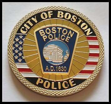 Boston City Police Law Enforcement Challenge Honor Coin