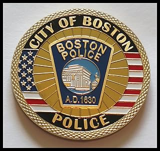 City of Boston Police Department Law Enforcement #47 Challenge Honor Coin
