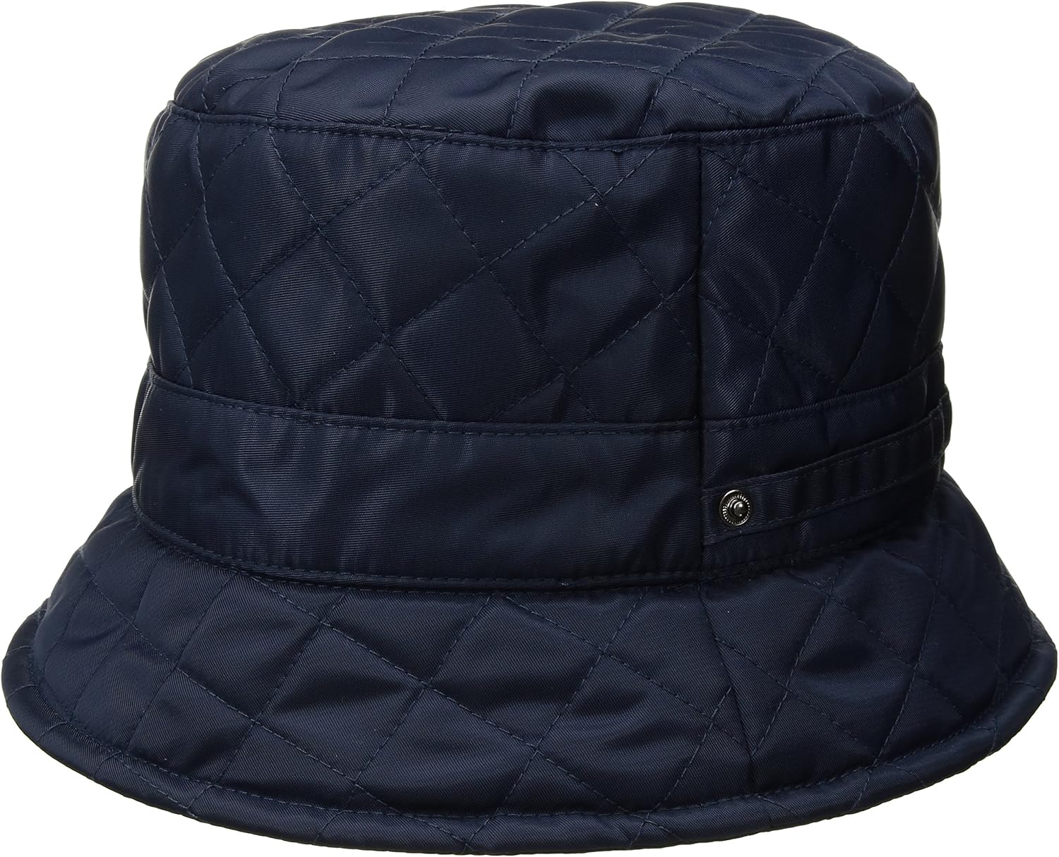 Betmar Women's Quilted Bucket Hat, Navy 