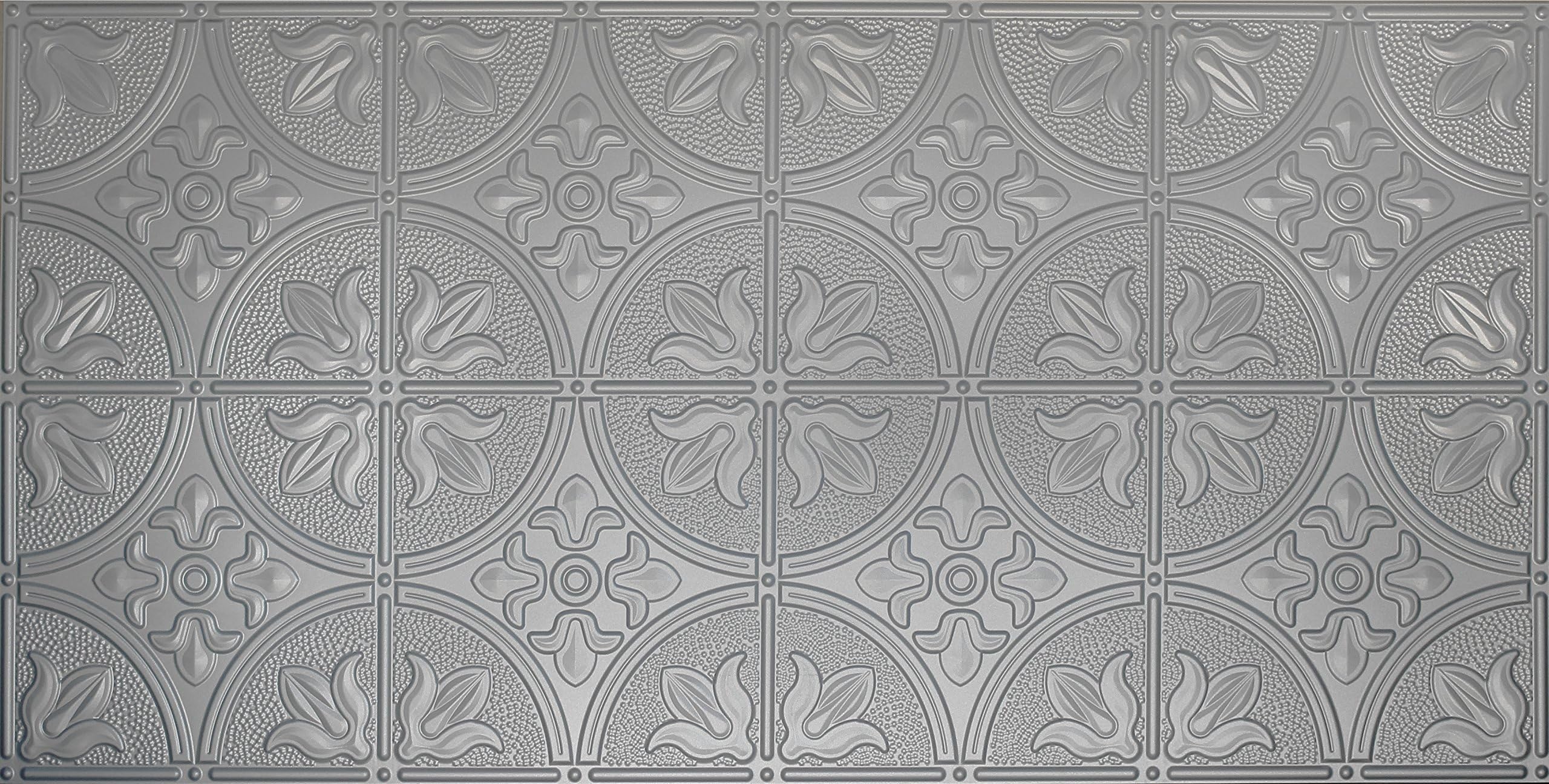 Global Specialty Products Pattern No.309 Tin Style Panel, 2 by 4-Feet, Nickel