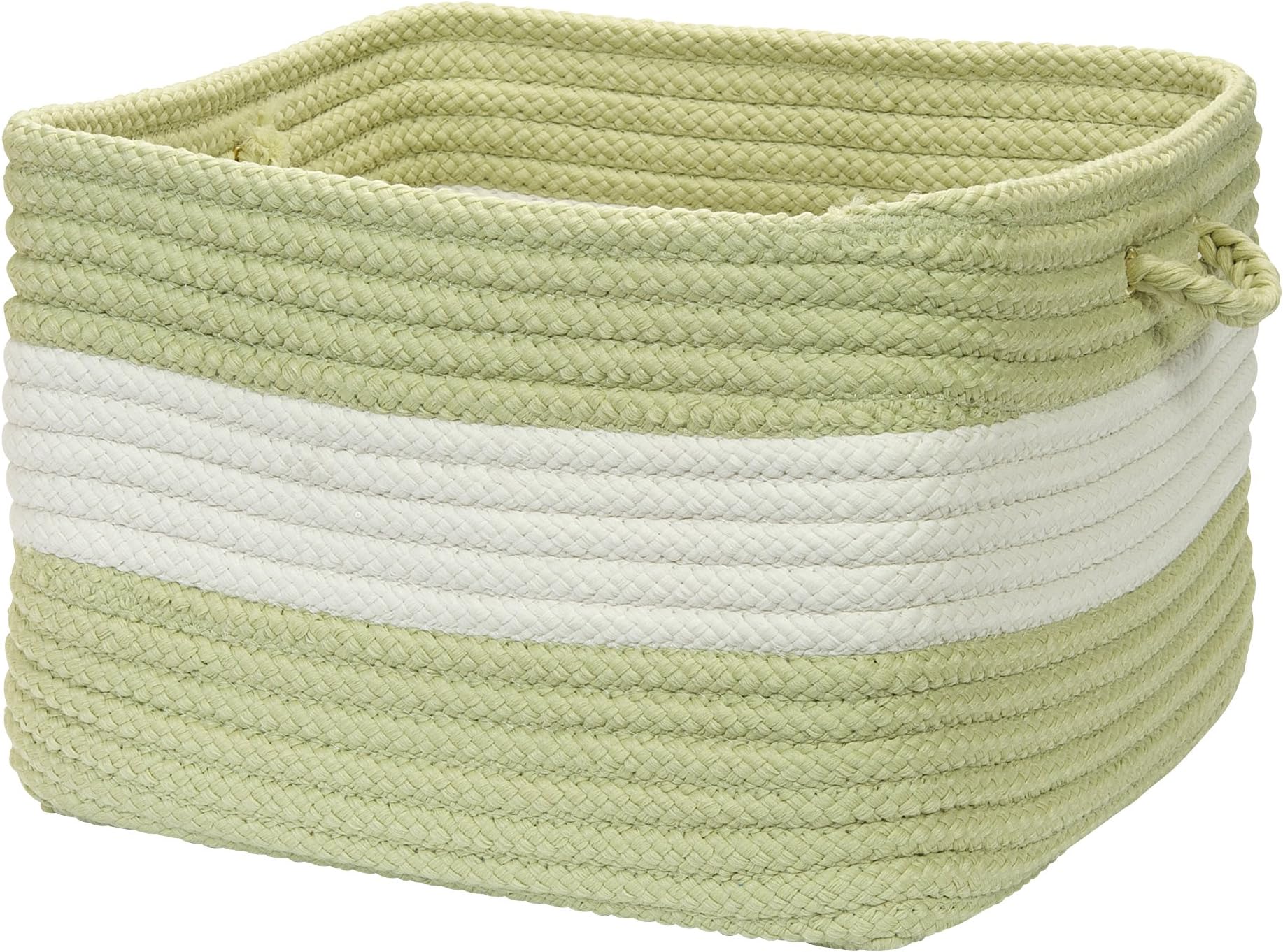 Colonial Mills Montego Utility Basket, 14 by 10-Inch, Lime Twist