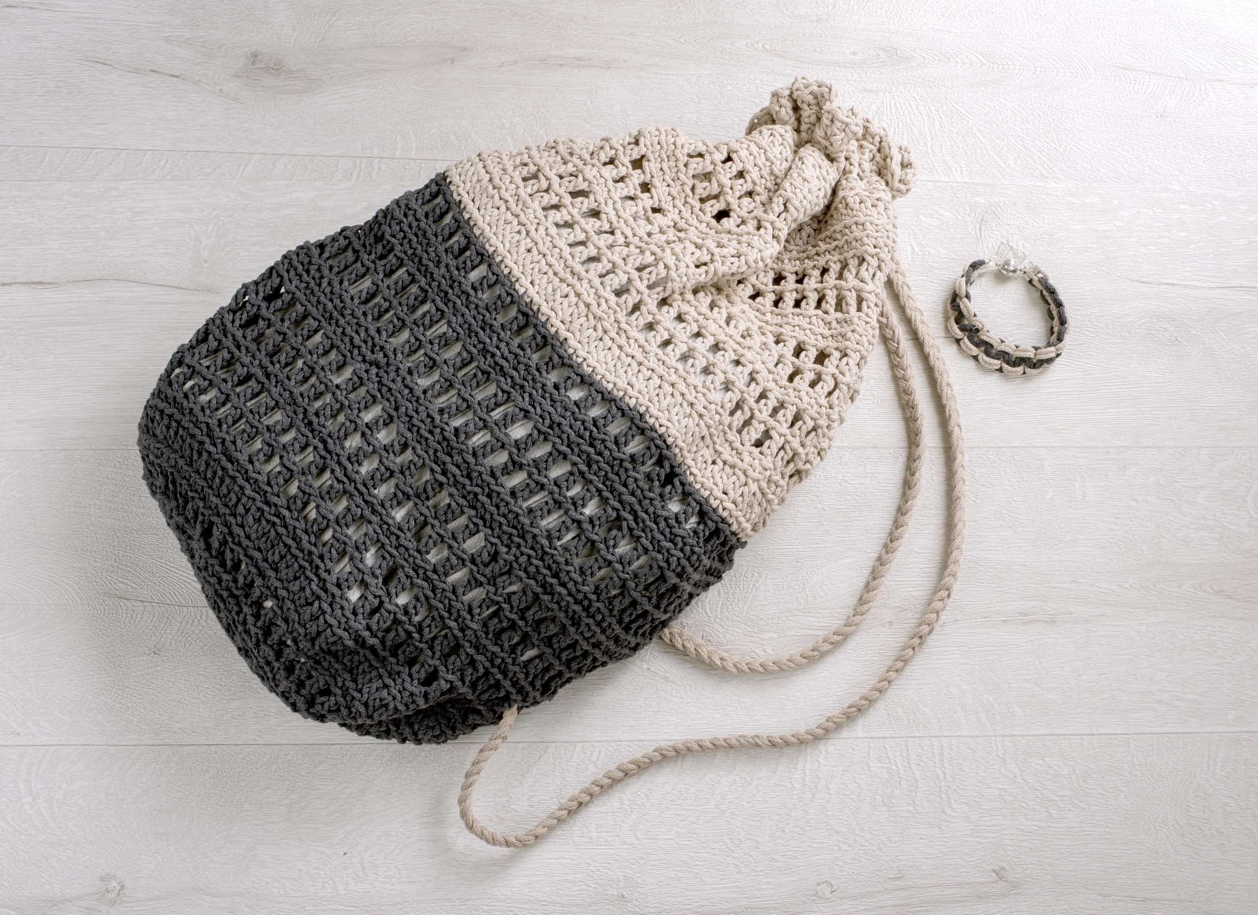 GLOREX Makramee Baumwollgarn 2 Mm - 100% Baumwolle, 250 G / 225 M, Farbe Taupe, Zum Häkeln, Stricken & Basteln
