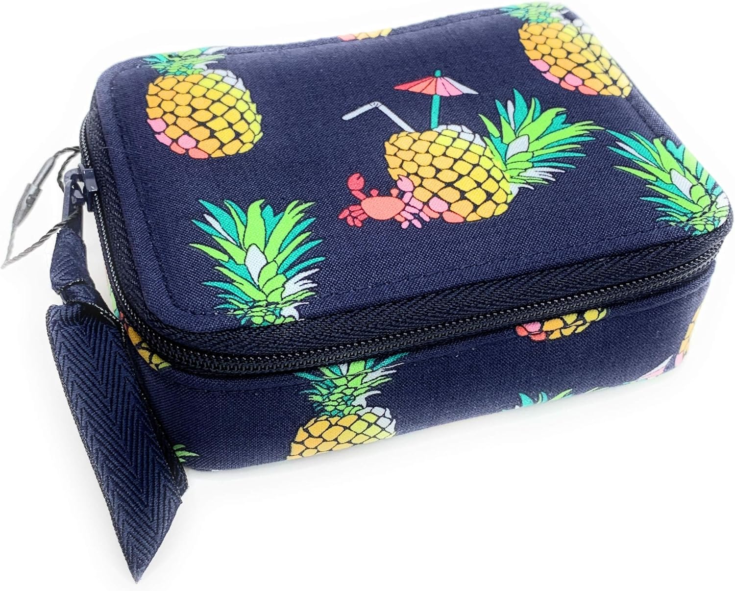 Vera Bradley Travel Pill Vitamin Organizer Case Toucan