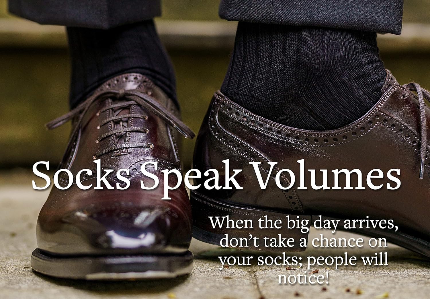 Cotton Dress Socks for Men – Knee High Men's Executive Socks – Classic Over the Calf Dress Socks by Boardroom Socks - Image 3