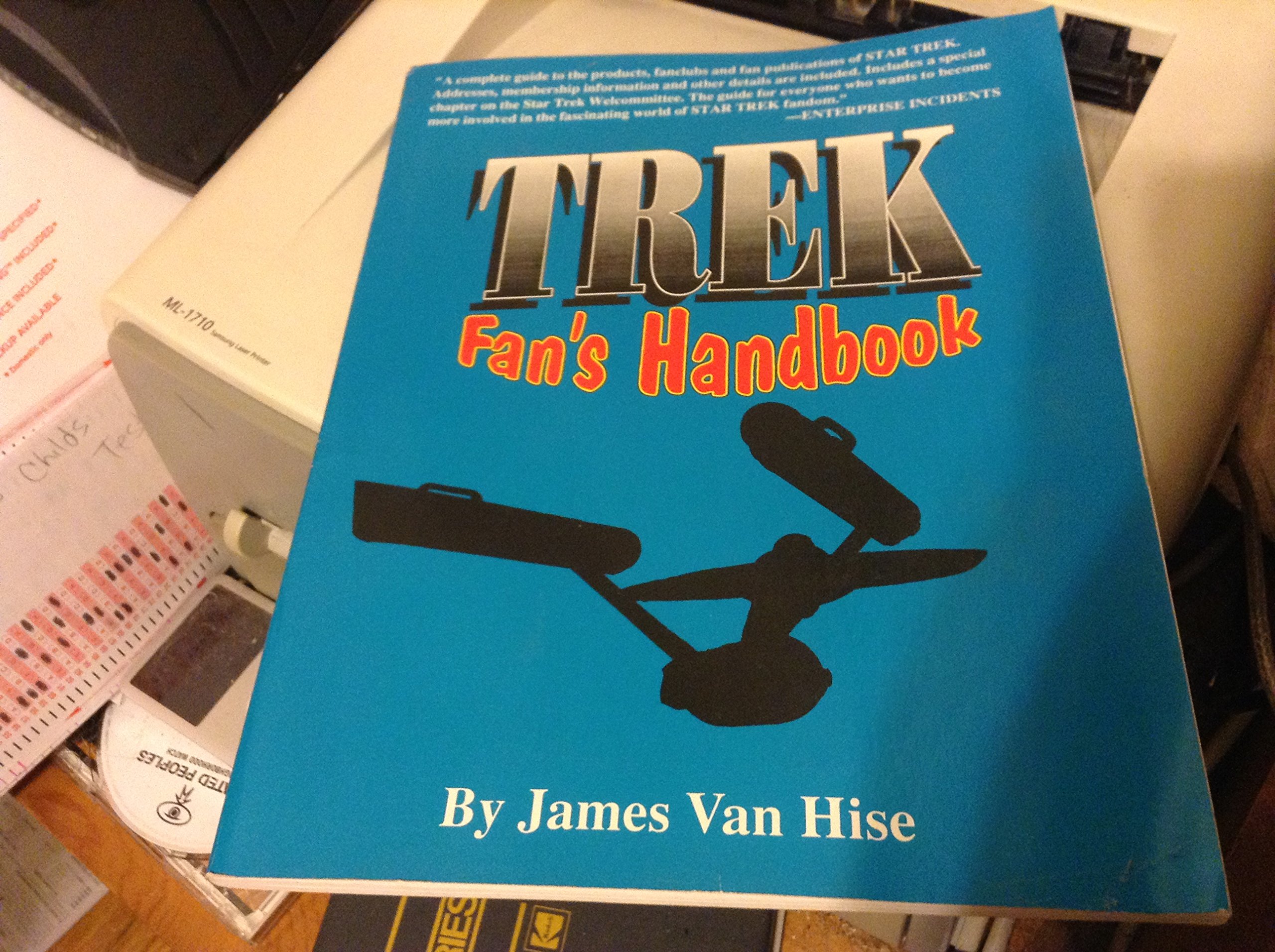 Cover of The Trek Fan's Handbook
