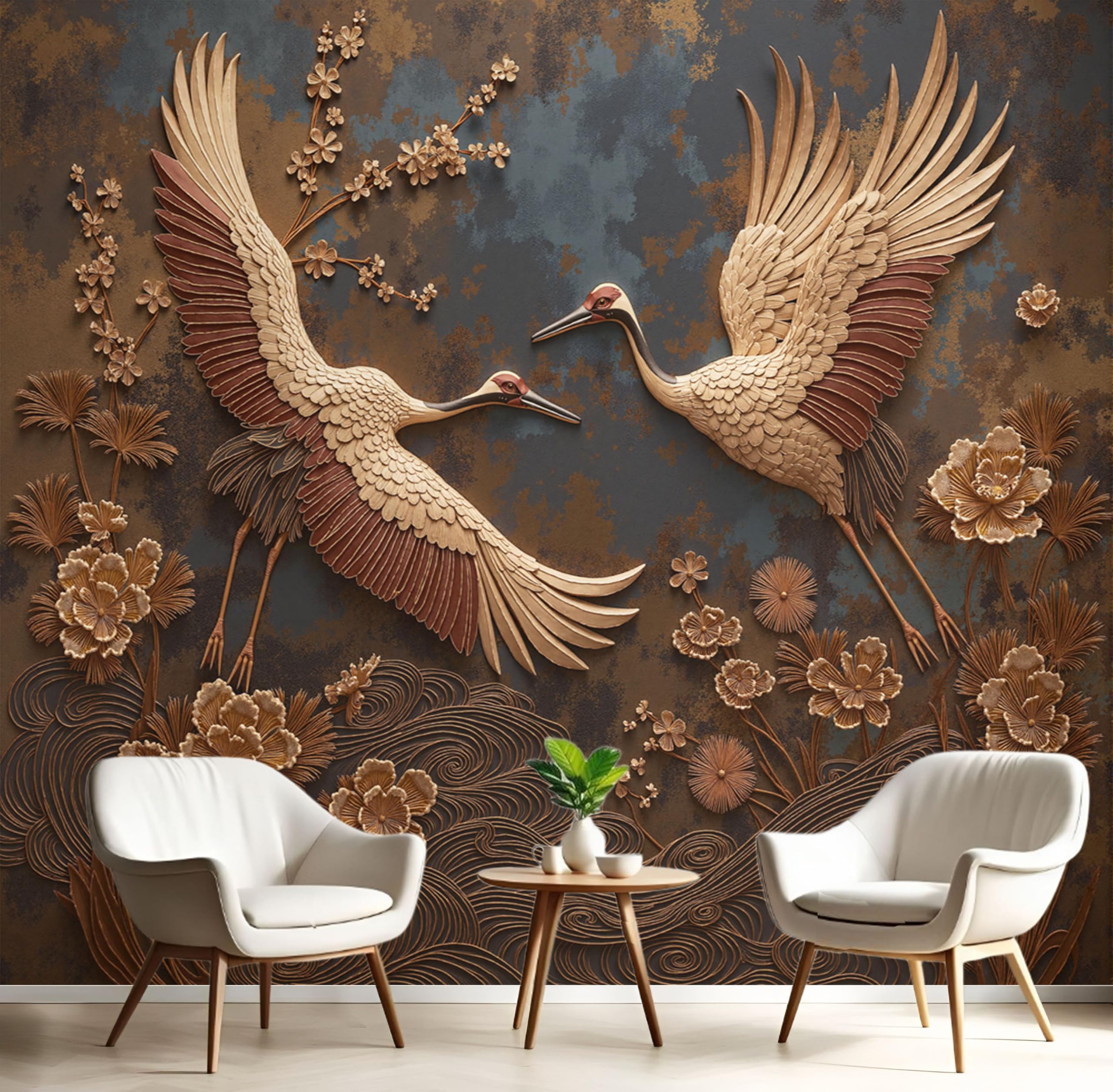 Fresque Murale 150X105Cm pour Transformer un Mur Blanc Salon Chambre