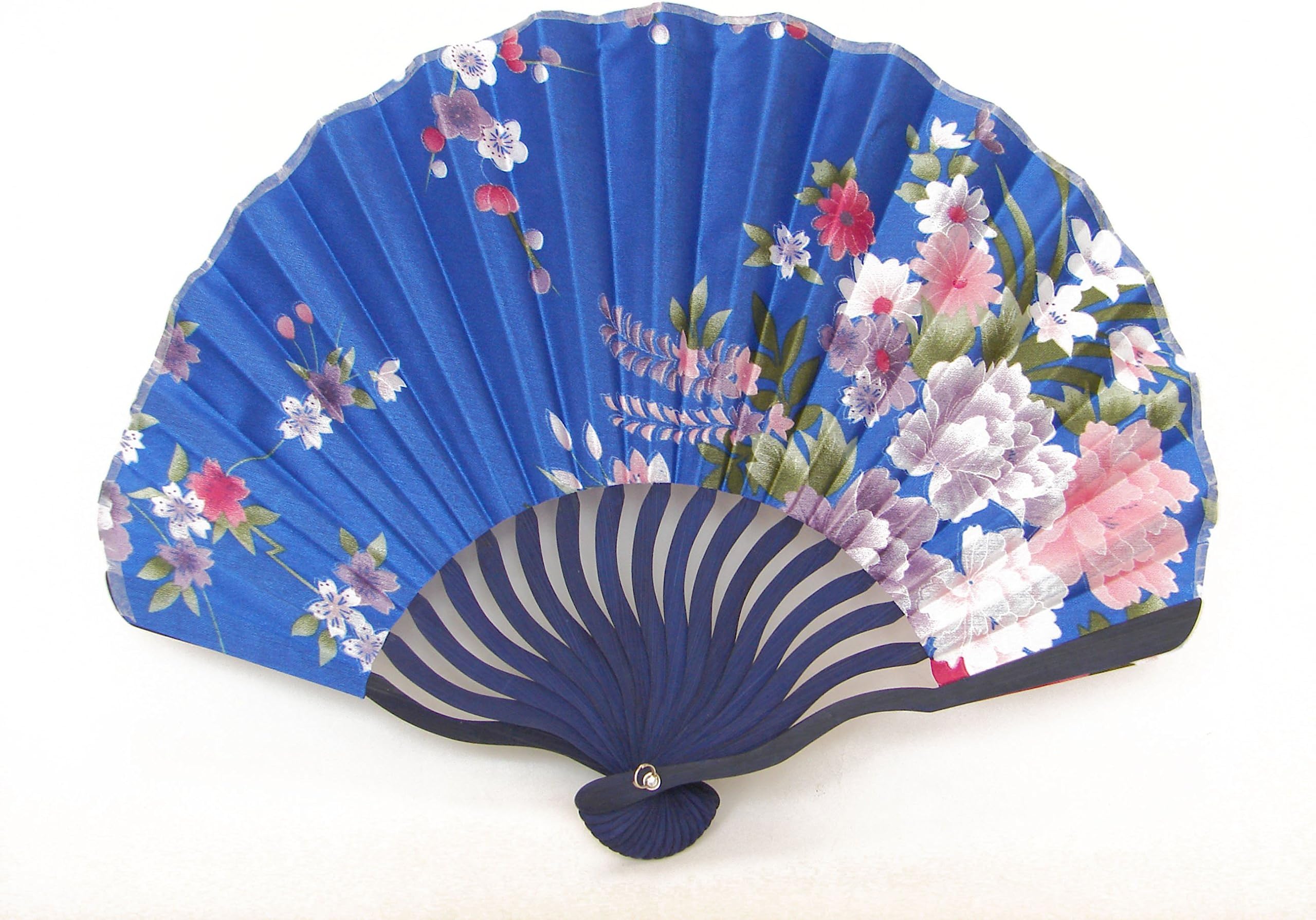 Advanced Japaness Style Hand Fan - Blue Color