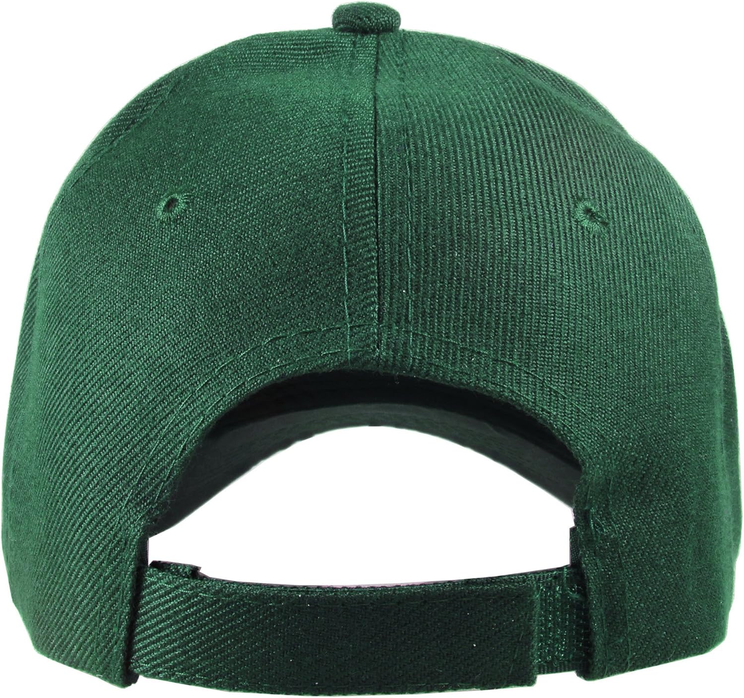 Gelante Bulk Plain Blank Baseball Caps Adjustable Back Strap.