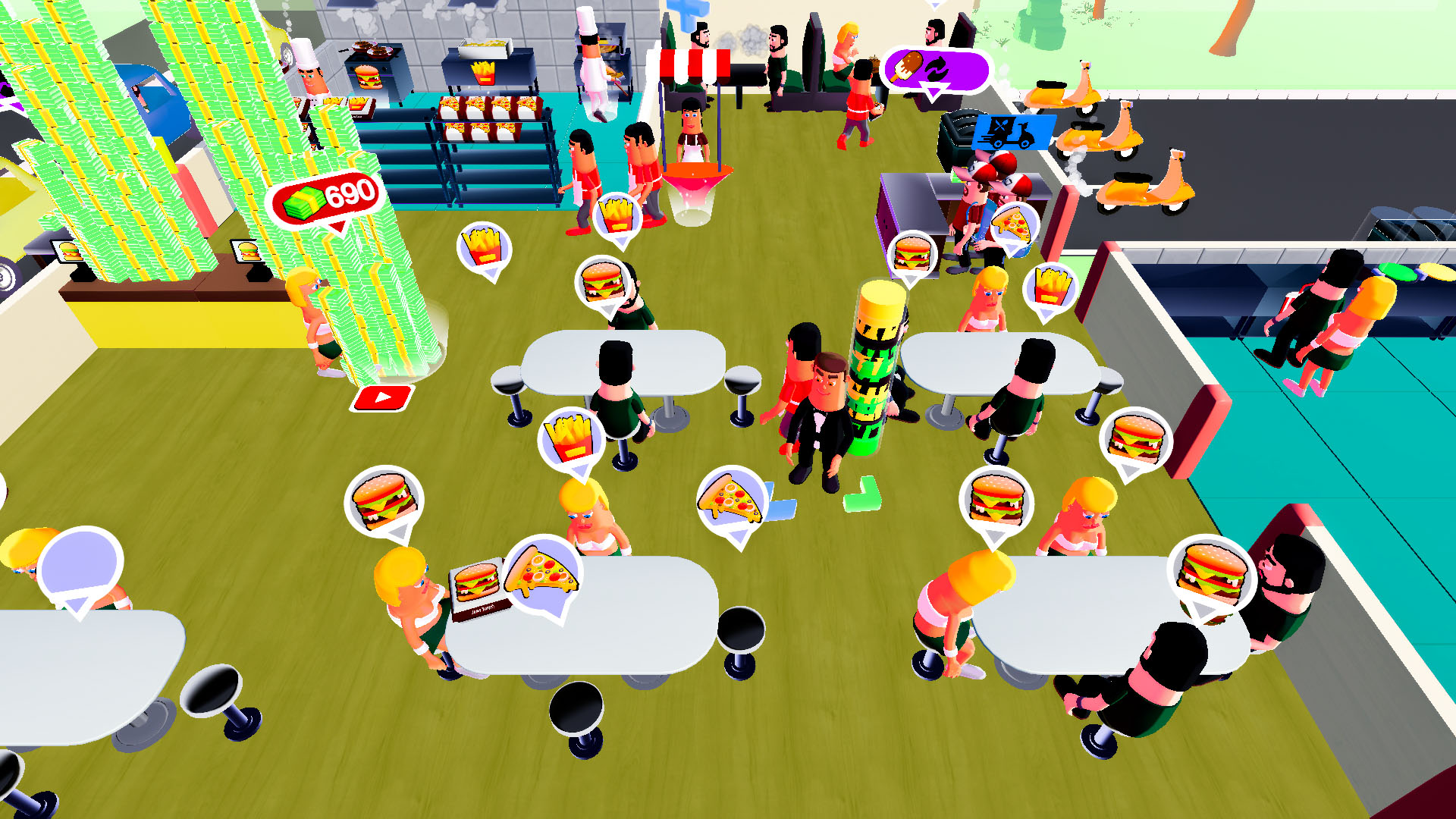 Fast Food Cooking Fever 3D: My Burger Shop Cooking Games - App on ...