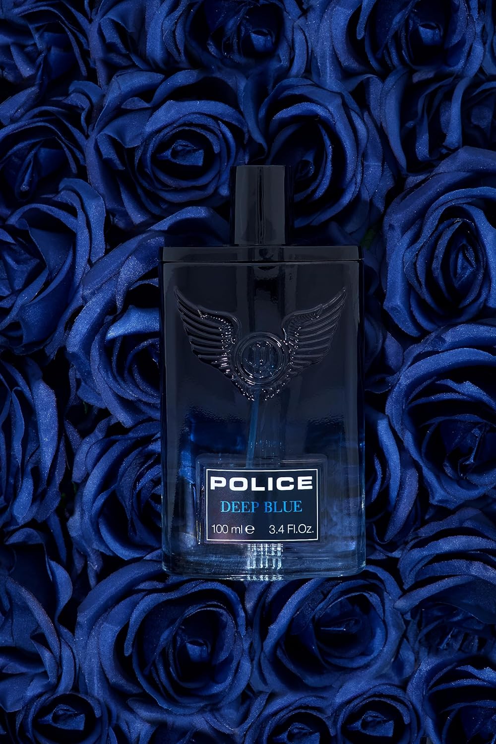 Police Deep Blue - Men's Fragrance - Refreshing Scent With Notes of Bergamot, Black Pepper, Orange Blossom, Nutmeg and Vanilla - 3.4 Oz EDT Spray