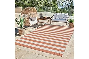 LEEVAN Outdoor 5x7 Rug: Vibrant and Versatile for Every Outdoor Oasis