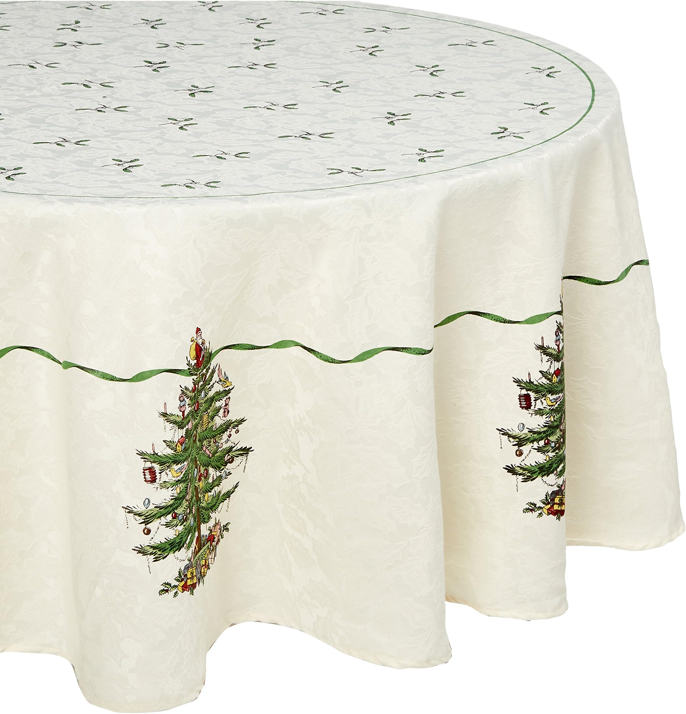 Spode Christmas Tree Tablecloth 60 x 84 Home & Kitchen