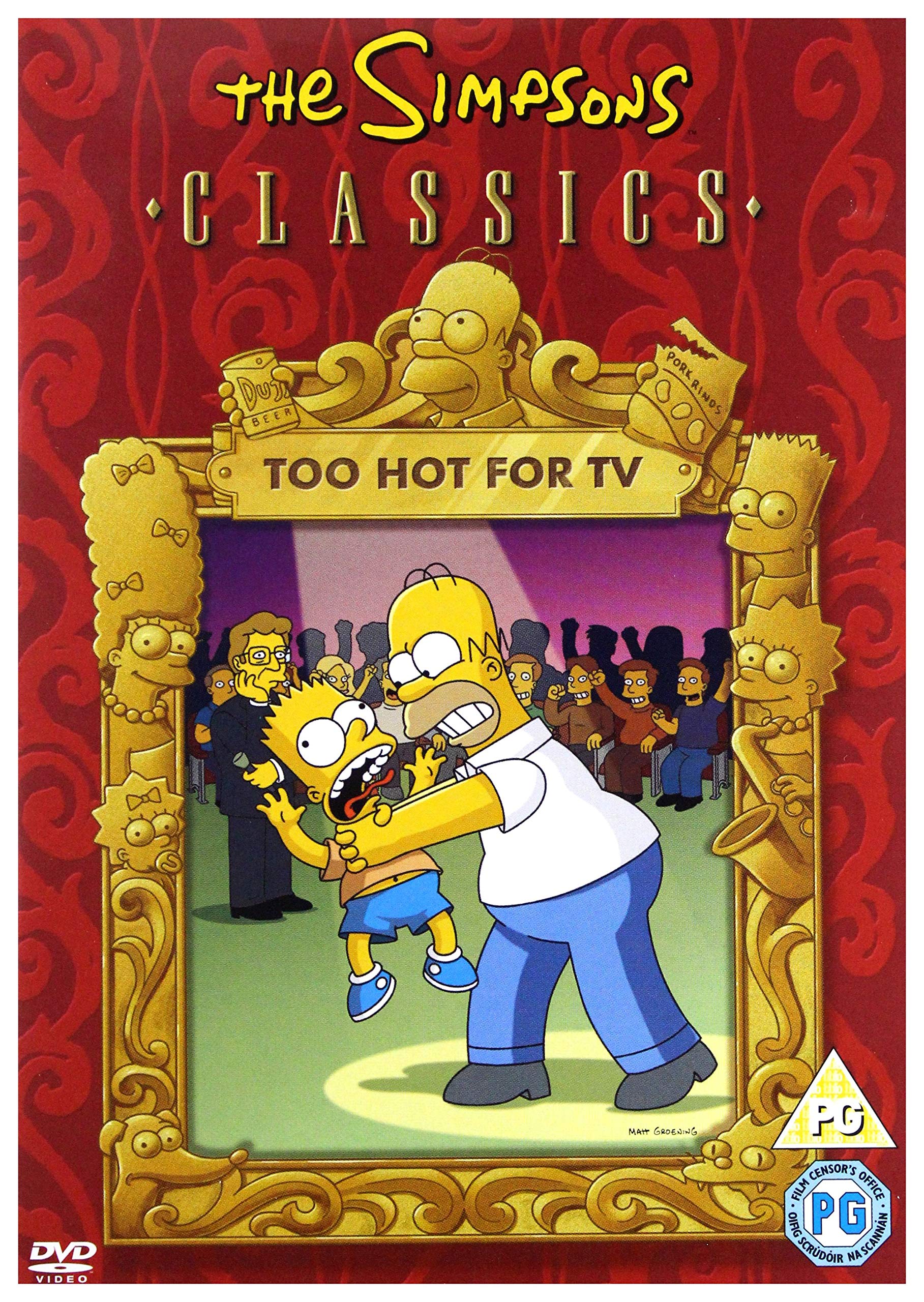 Los Simpson: Too Hot for TV en DVD, los capítulos más irreverentes en tu hogar