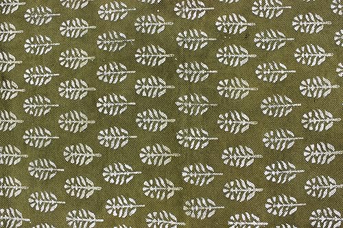 Miniatura 5 de CASAVANI Rag Rug Collection - Alfombra oriental de 2.6 x 4 pies, color verde y beige, hecha a mano, a rayas, de algodón, Dhurrie, ideal para zonas