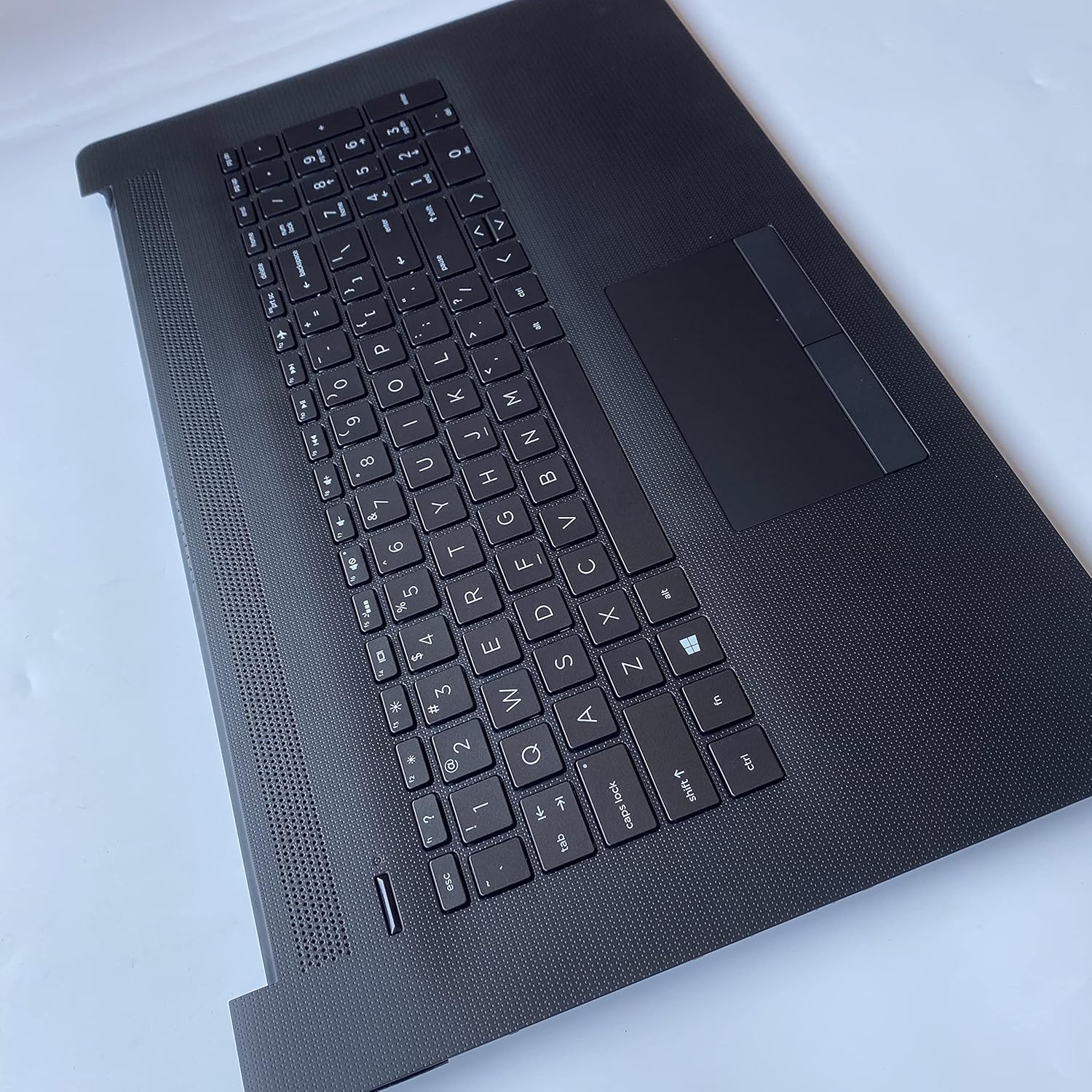 Replacement for HP Pavilion17BY 17-by 17CA 17-CA Laptop Upper Case Palmrest Non-Backlit Keyboard Touchpad Assembly Part L22751-001 6070B154670
