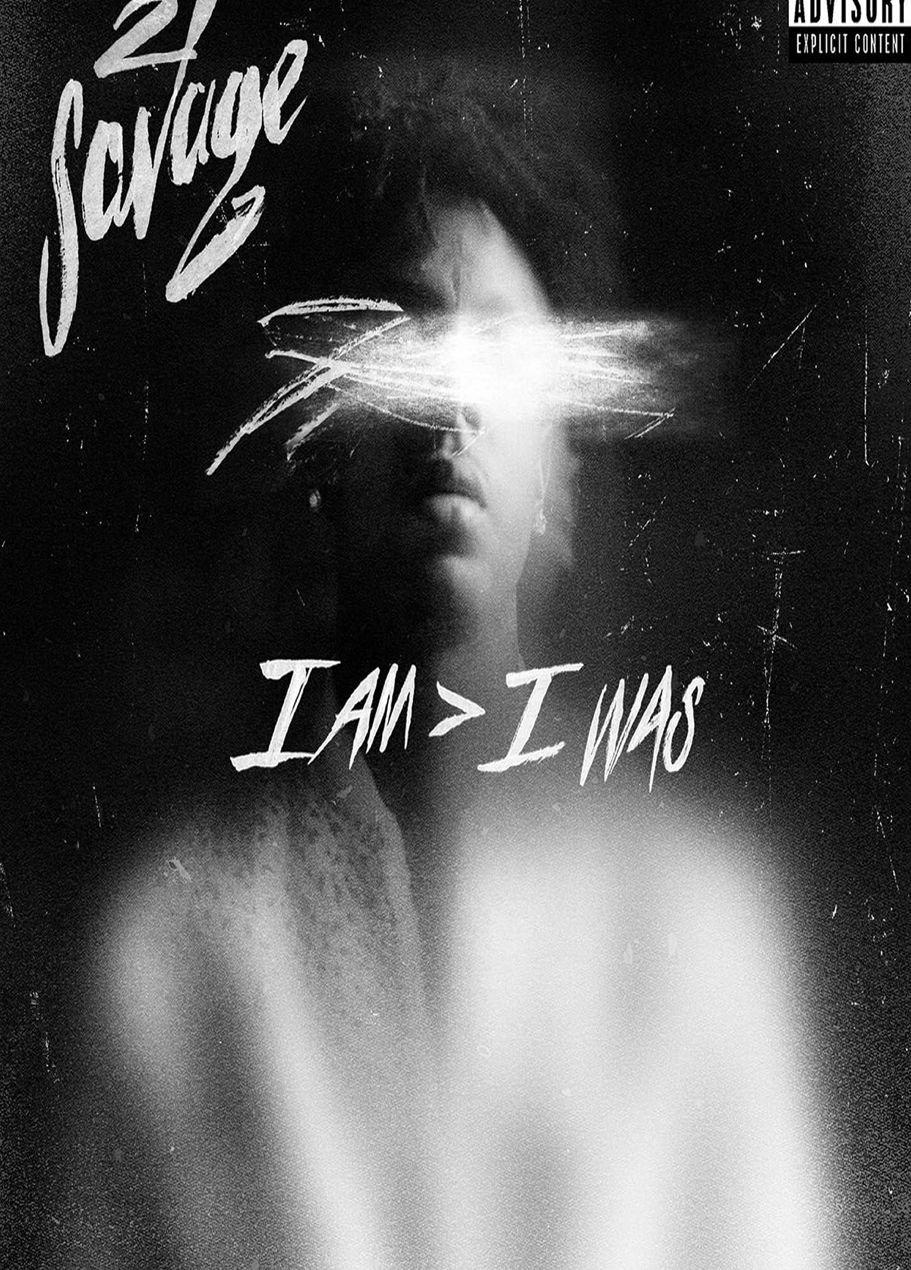 【額縁付き】 21savage I AM > I WAS A2ポスター 21 Savage, I Am > I Was | 21 Savage Music Gift | Birthday