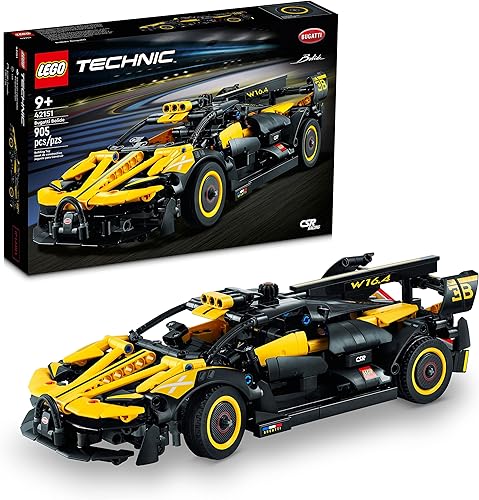 LEGO Technic Bugatti Bolide - Juego de construcción de autos de carreras, modelo y juguete de ingeniería de carreras para el regreso a la escuela,
